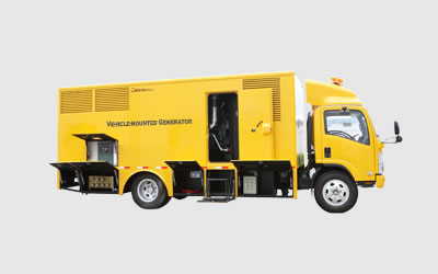 Montados en el vehículo de generador