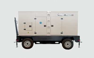 Mobile Type de remorque Groupe électrogène