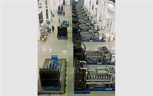 Calsion provide 10 units 10.5KV 2000kW high voltage Perkins generator set to China Cinda (Hefei) Disaster and Support Base